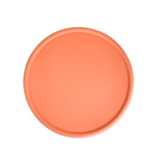 Circular Silicone Container - Peach