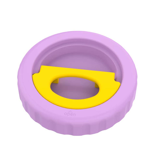 Lilac Replacement Lid for Hot Munch Stainless Steel Jar