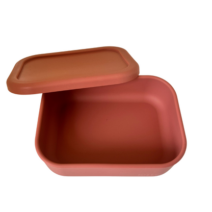 Rectangular Silicone Container - Pink