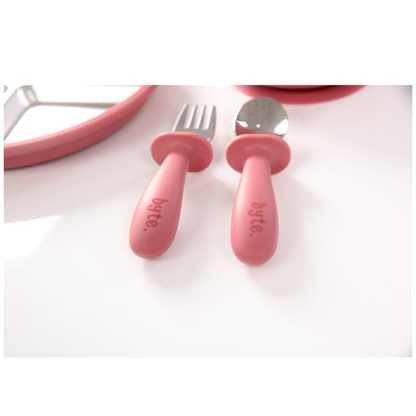 Mini Table Stainless Steel Set - Blush Pink