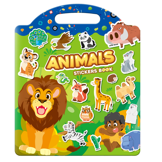 Animals Jelly Stickers