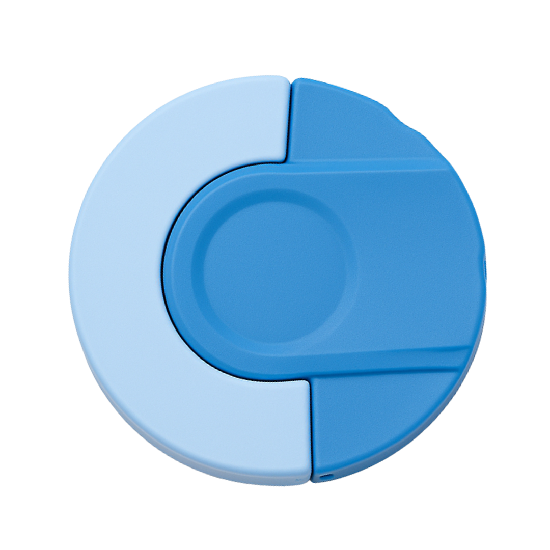 Blue Replacement Lid for Jar/ Biggie Hot Munch