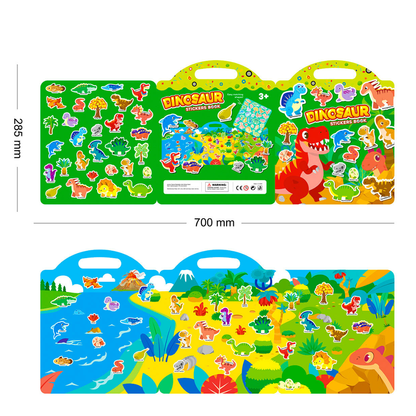 Dinosaur Jelly Stickers