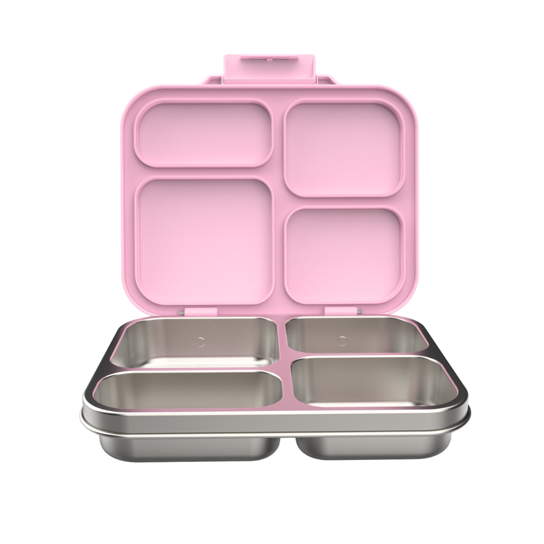 Pink Stainless Steel Bento