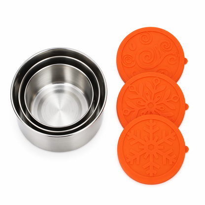 Stackable Stainless Steel Containers