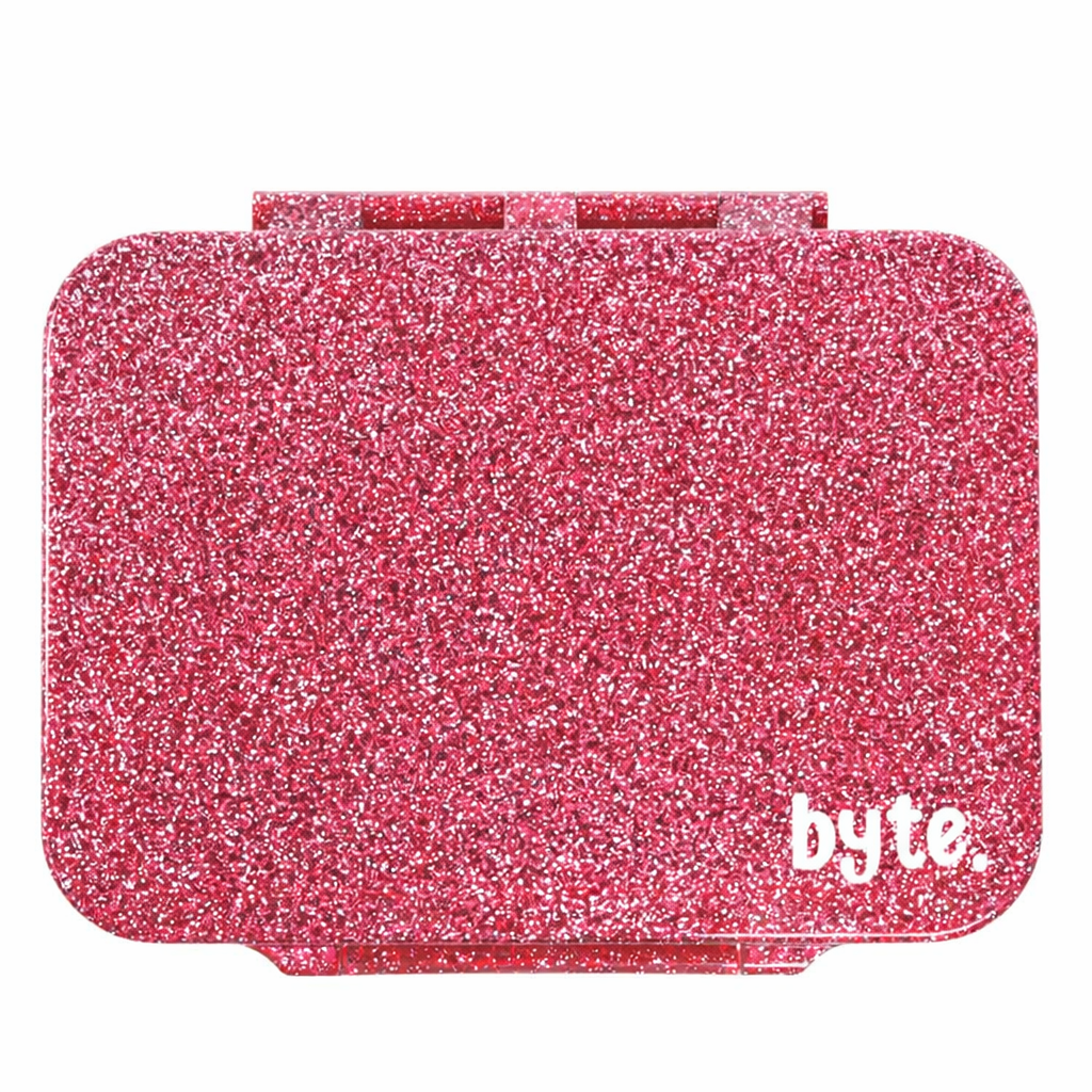 Mini Munch Lunchbox - Pink Glitter