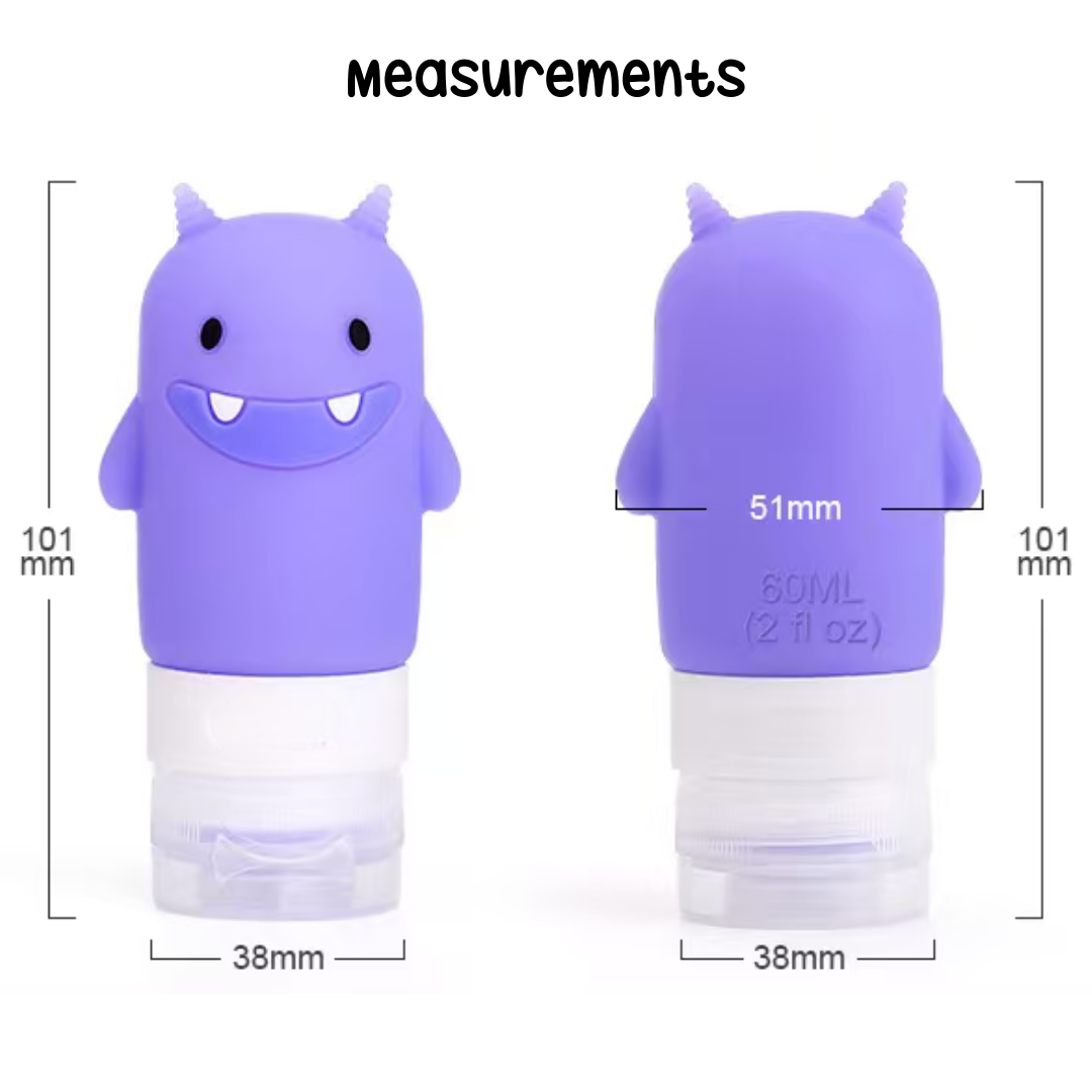 Purple Monster Sauce Bottle