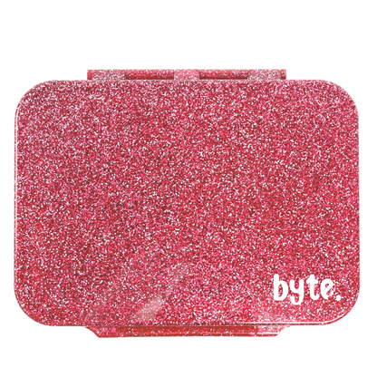 Mini Munch Lunchbox - Pink Glitter