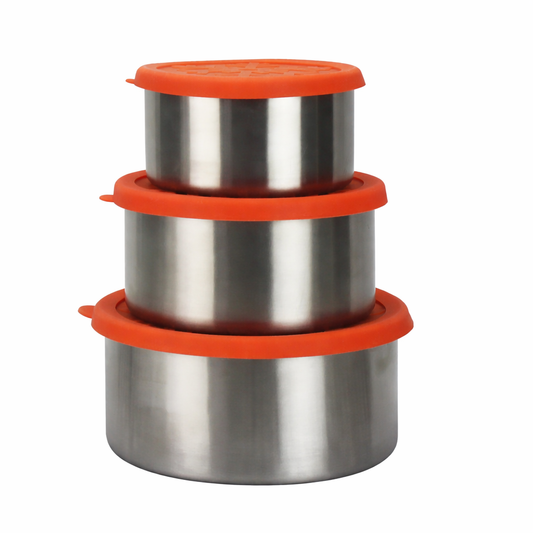 Stackable Stainless Steel Containers