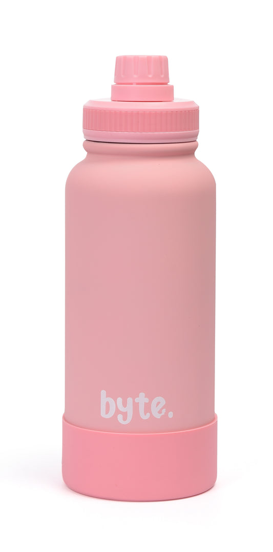 1000ML Stainless Steel Water Flask - Pink