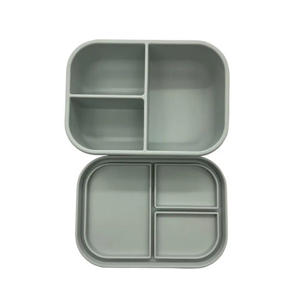 Leakproof Dusty Blue Silicone Bento