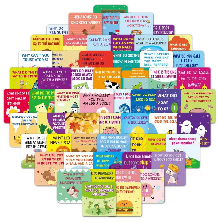 Set of 60 Laughs & Giggles Cards