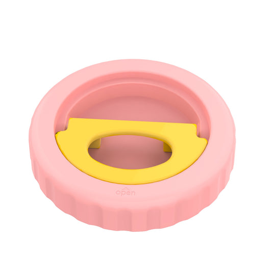 Pink Replacement Lid for Hot Munch Stainless Steel Jar