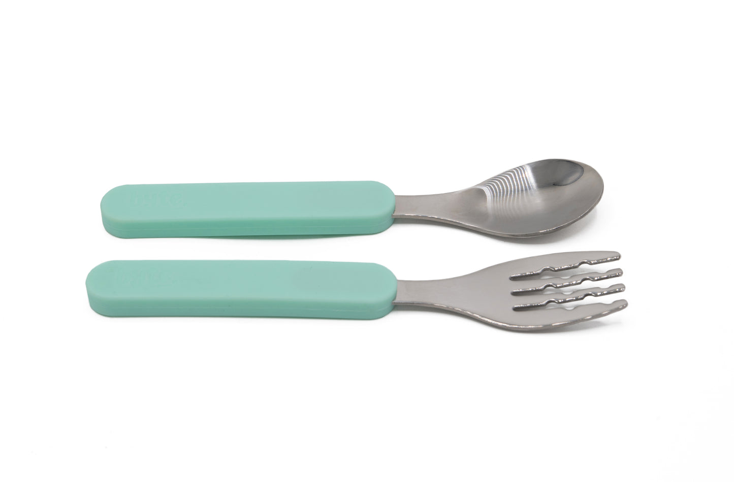 Fork & Spoon Set - Bright Teal