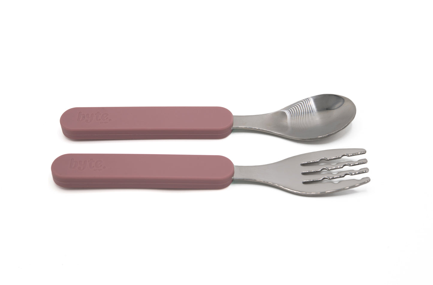 Fork & Spoon Set - Blush Pink